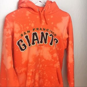 Giants Custom Hoodie Sz Small | San Francisco MLB
